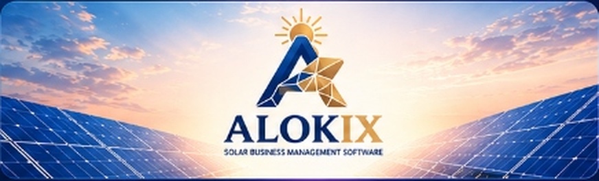 Alokix Solar Business Management Software